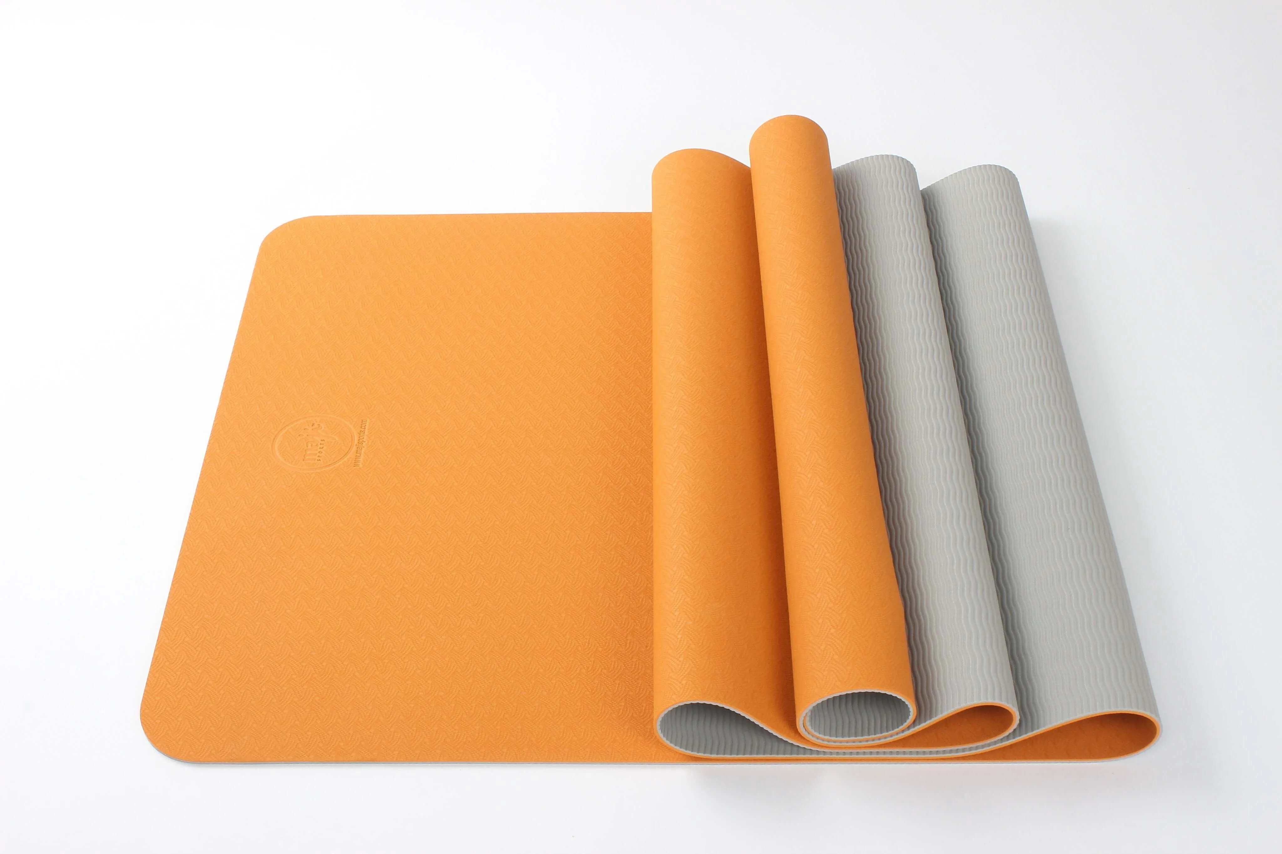 2-Tone TPE Premium Yoga Mat by Jupiter Gear