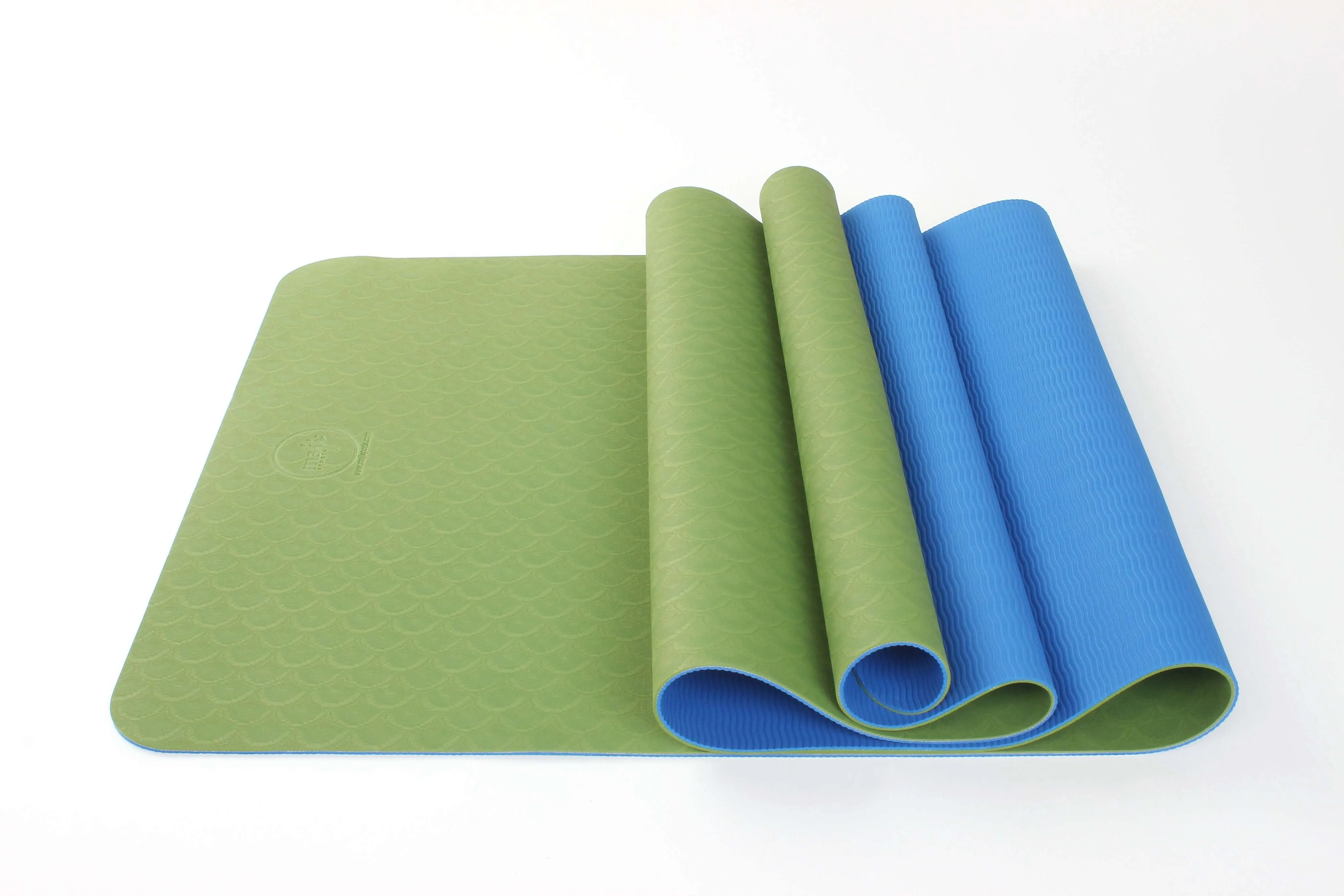 2-Tone TPE Premium Yoga Mat by Jupiter Gear