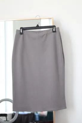 Ada Faye Pencil Skirt - Gray (Extended)