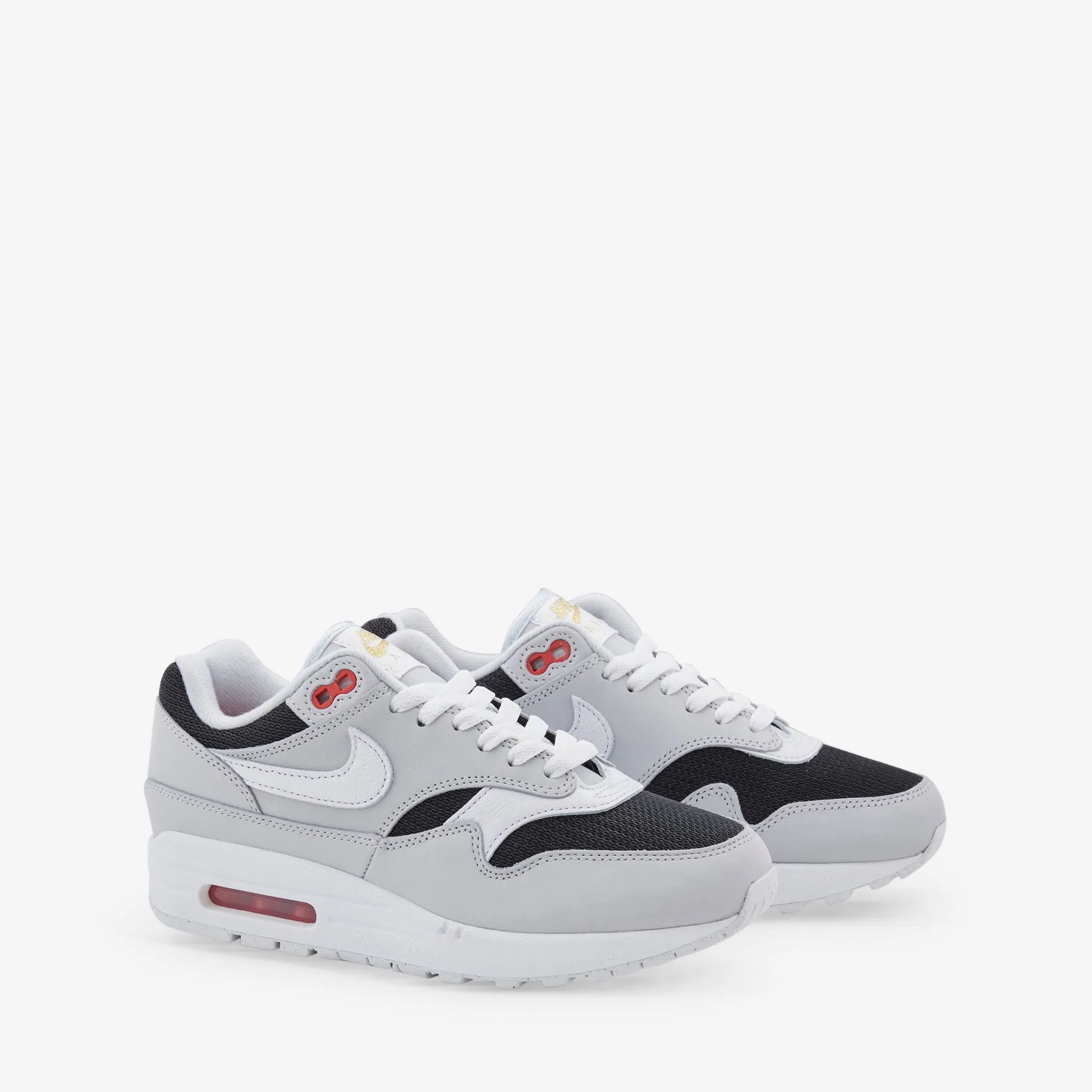 Air Max 1 PRM Pure Platinum | White | Black | Sport Red