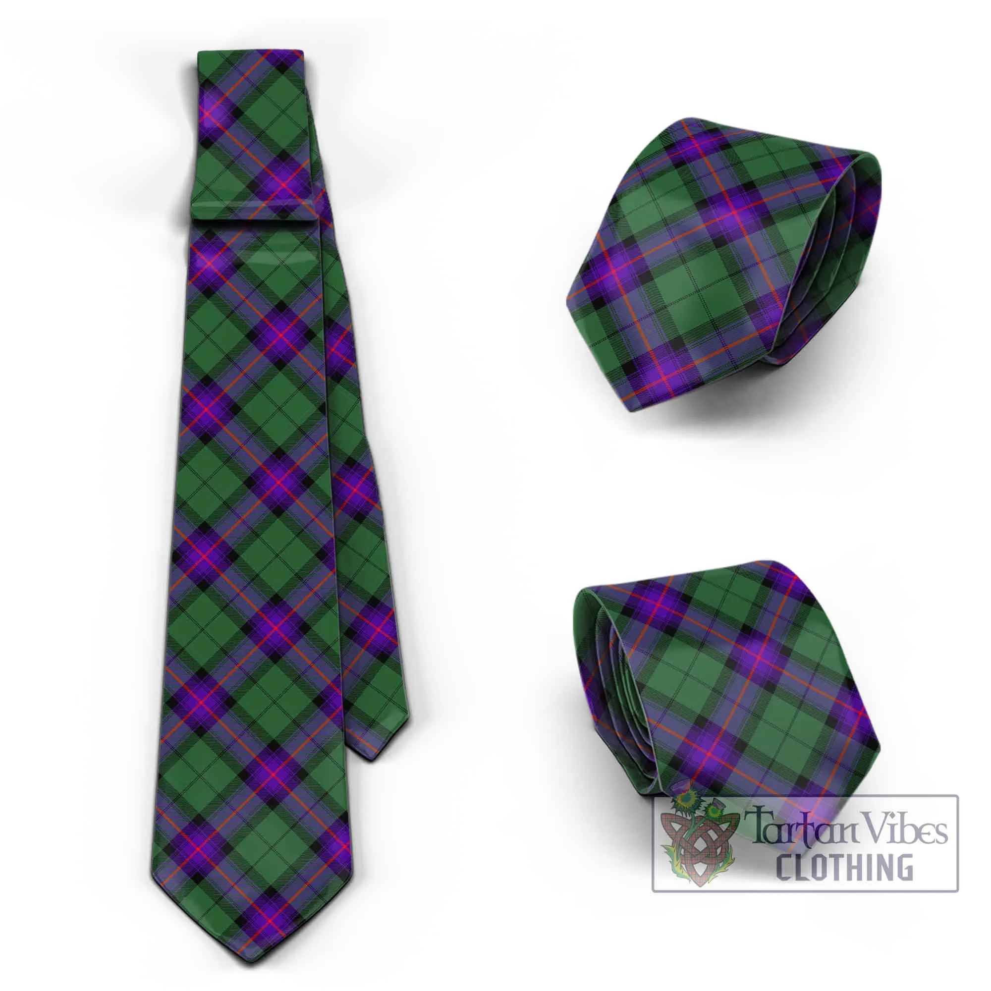 Armstrong Modern Tartan Classic Necktie Cross Style