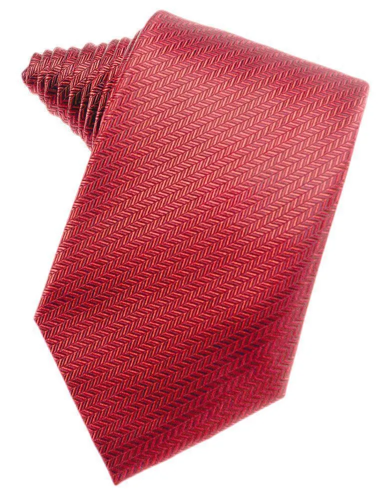 Asphalt Herringbone Neckties