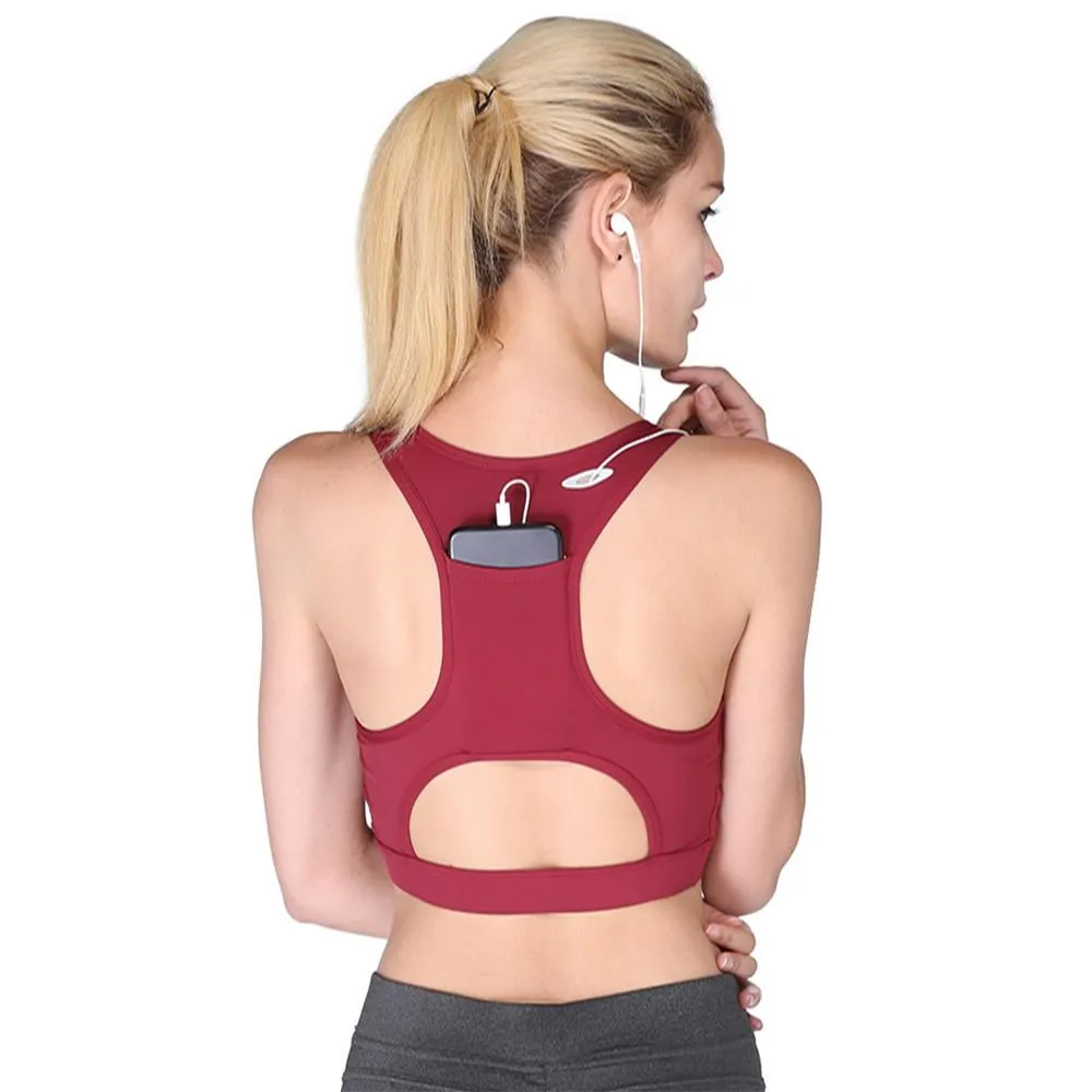 Back Pocket Yoga Crop Top