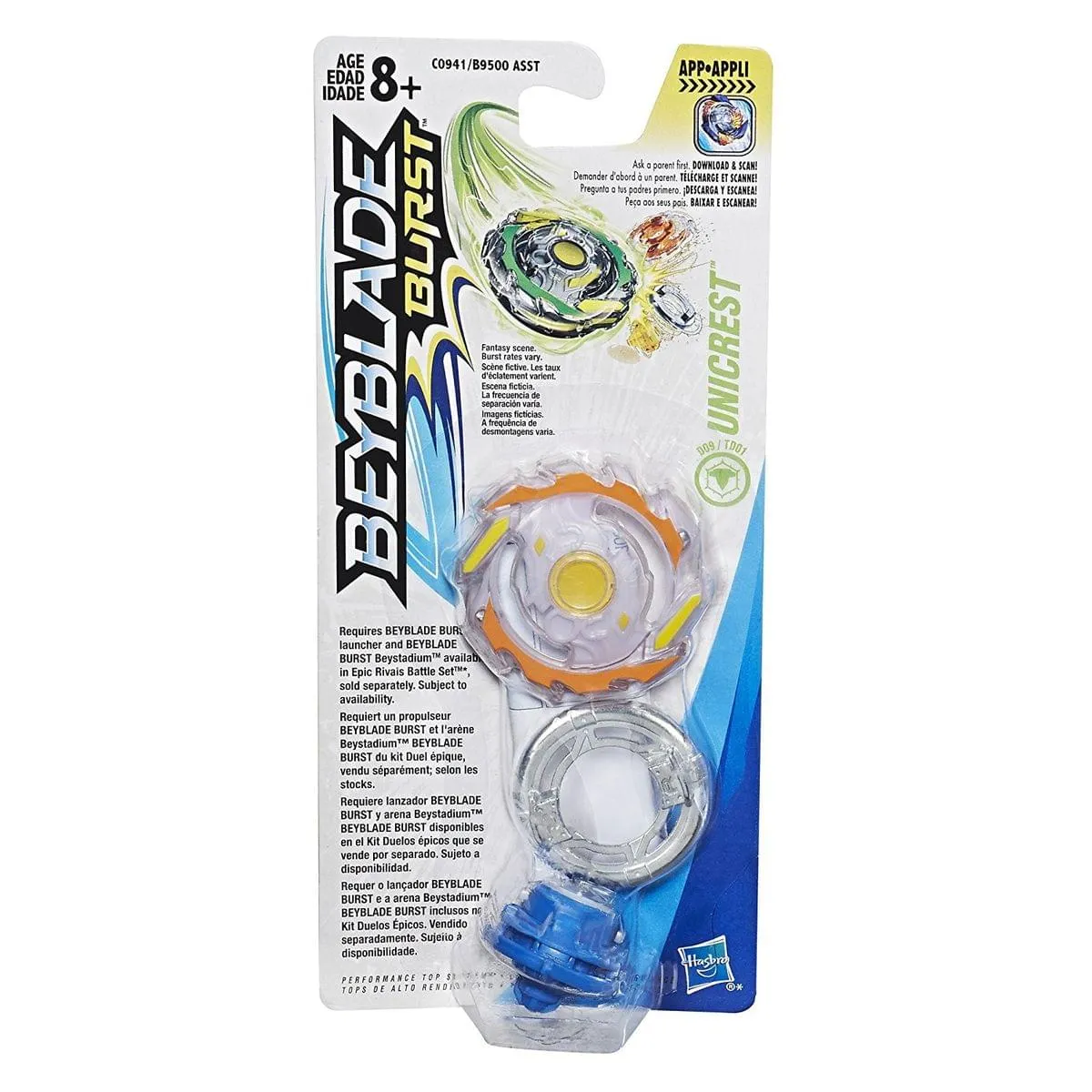 Beyblade Burst Single Top: UNICREST