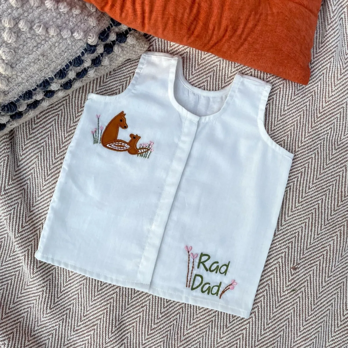 Bhaakur- Cotton Vests - Set of 2 (Fox)