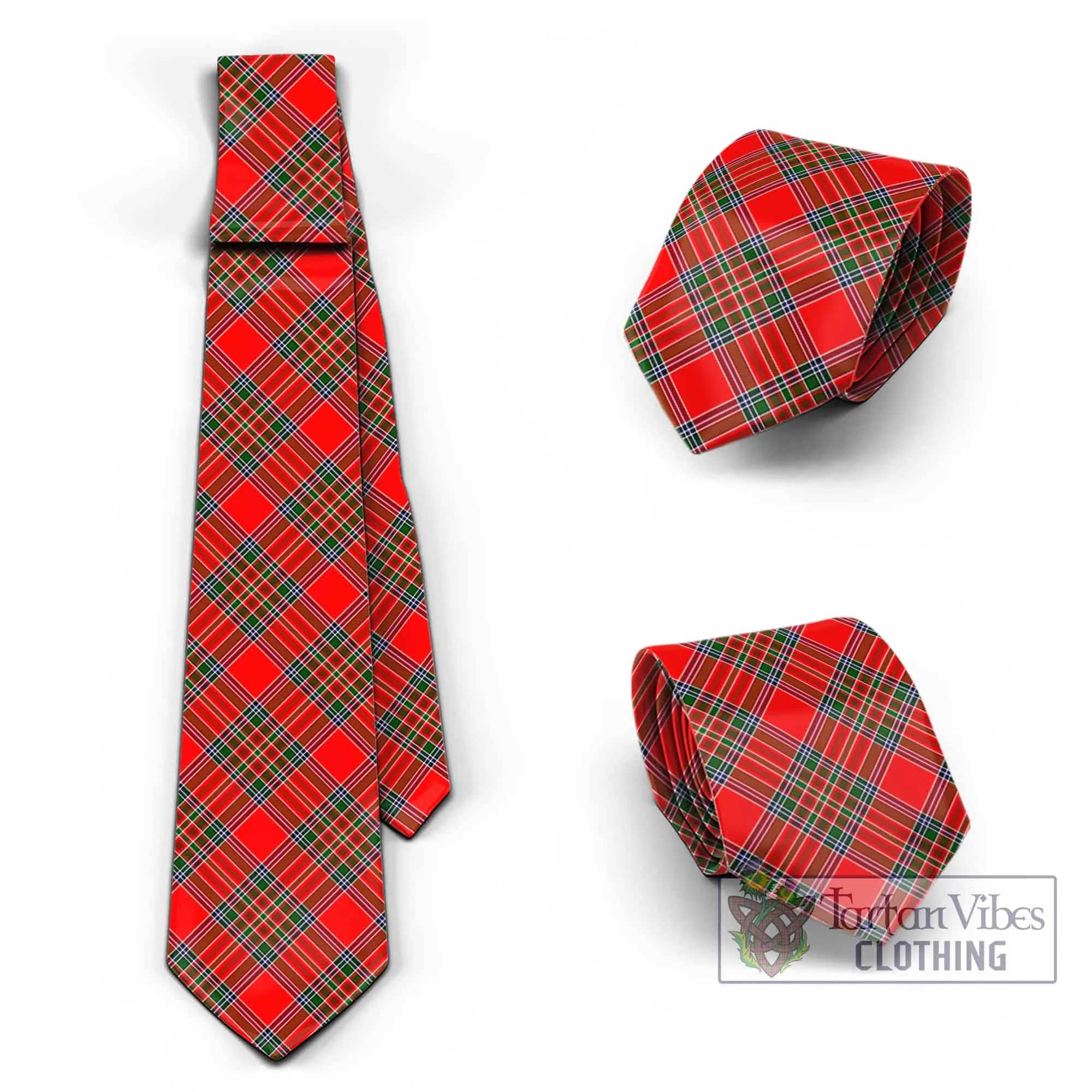 Binning Tartan Classic Necktie Cross Style