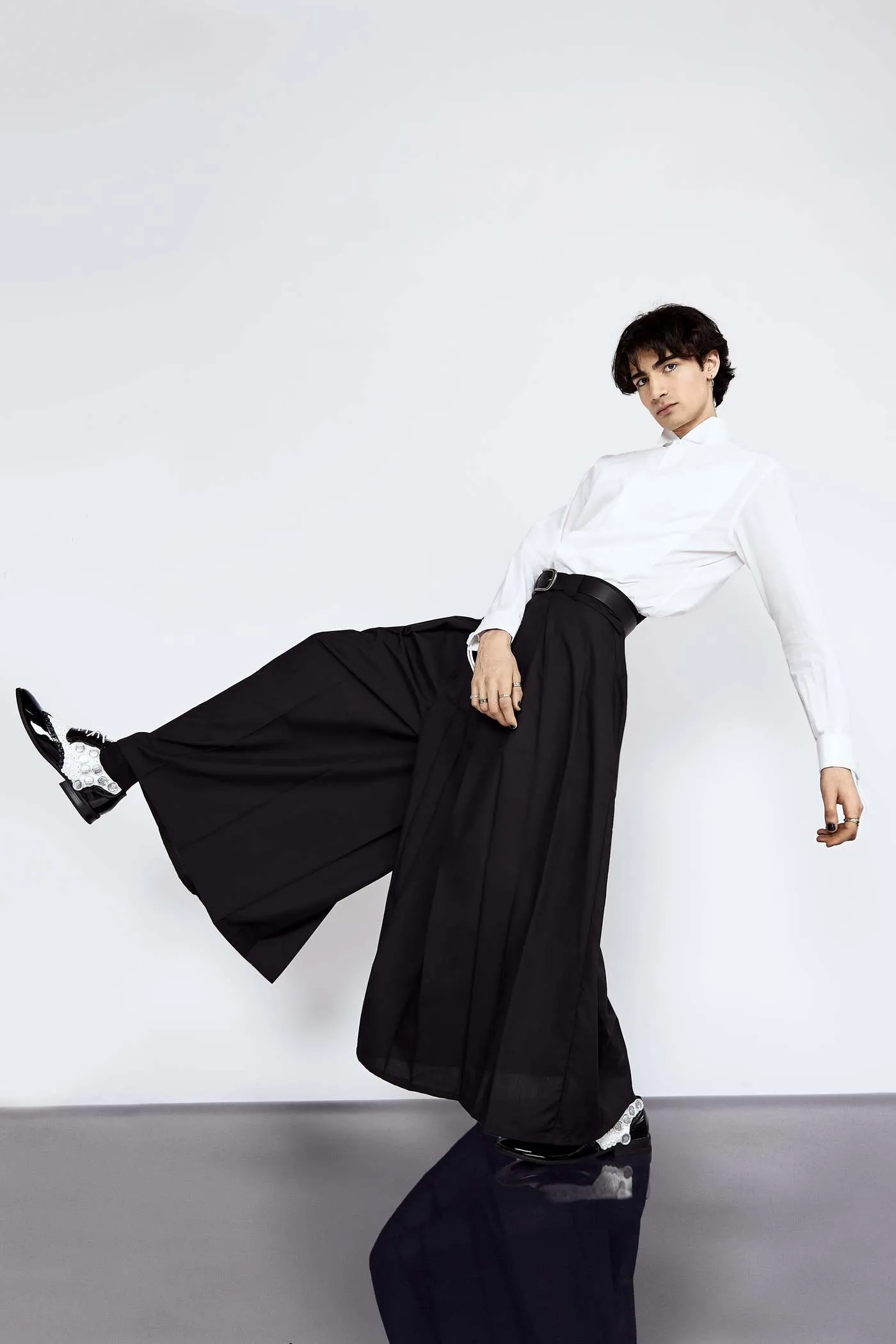 Black Hatama Trousers