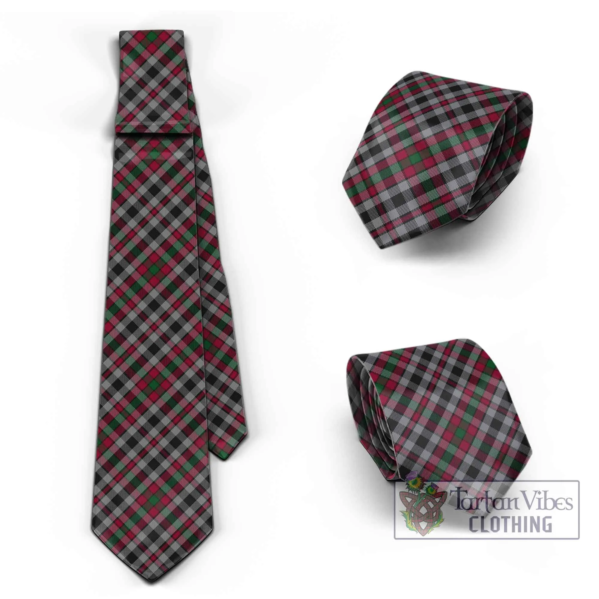 Borthwick Tartan Classic Necktie Cross Style