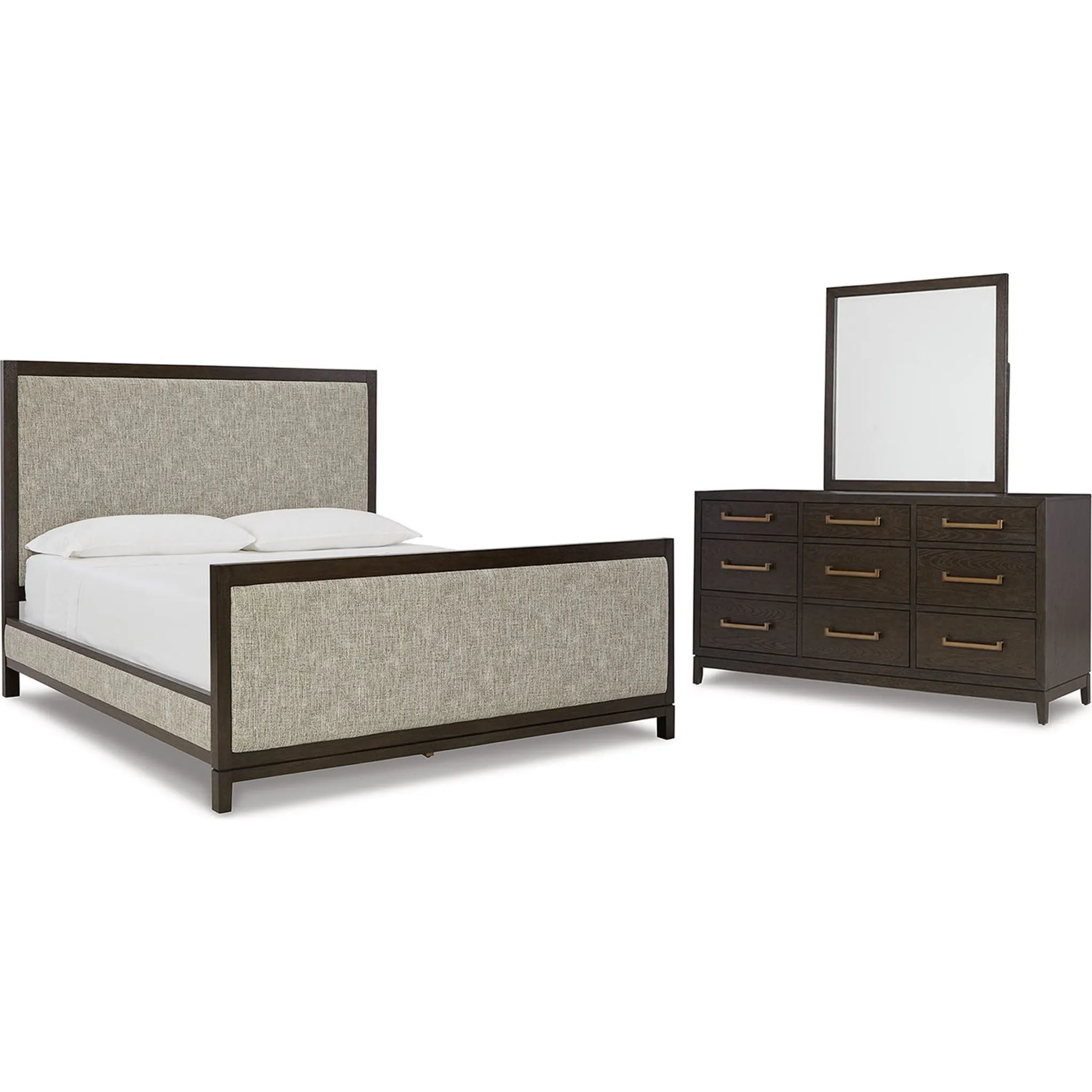 Burkhaus 5 Piece Queen Panel Bedroom