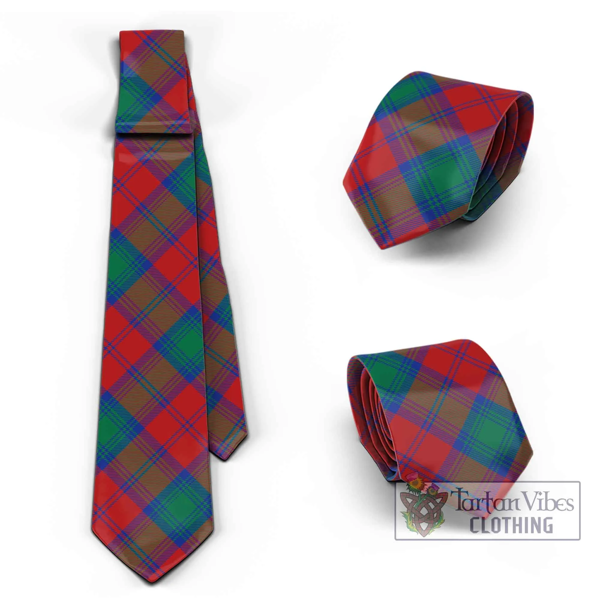 Byres (Byses) Tartan Classic Necktie Cross Style