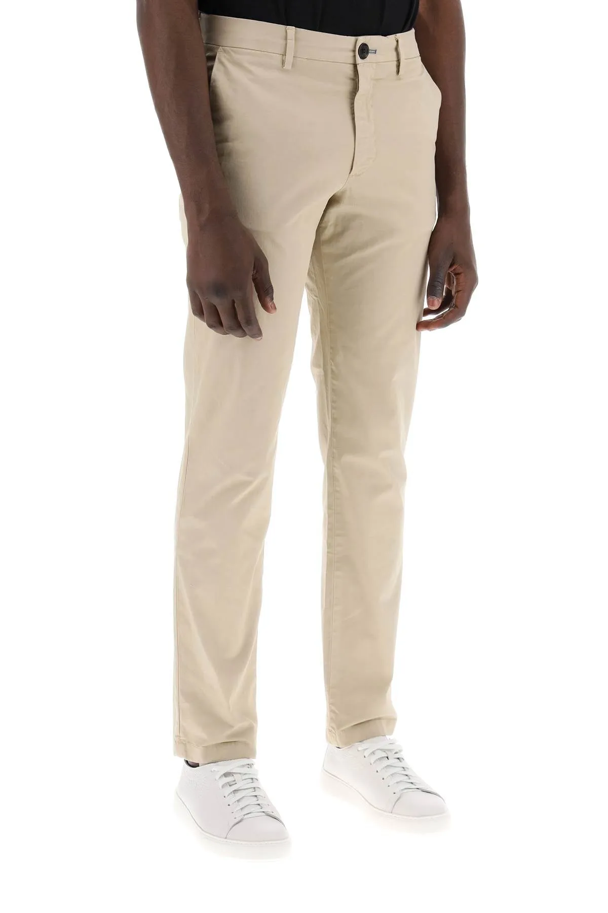 cotton stretch chino pants for