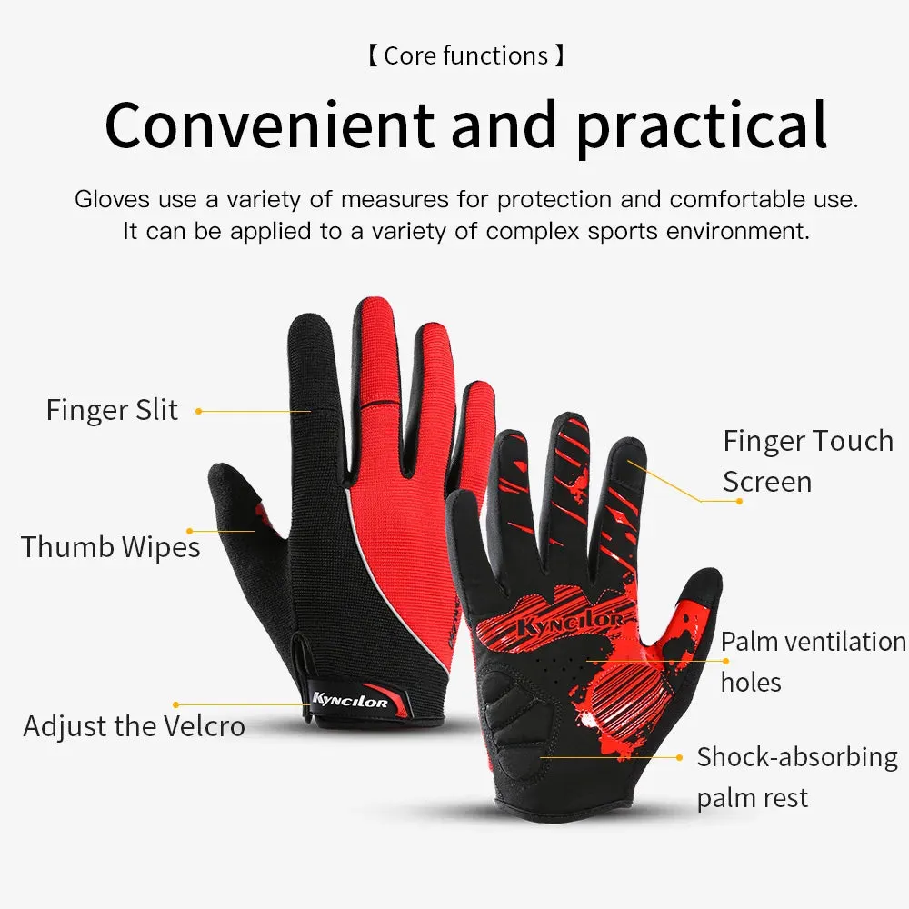 Cycling Gloves Breathable Anti-slip Bike Glove Summer Yoga Training Hand Gloves