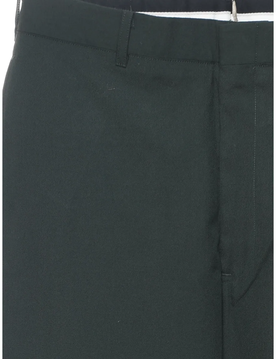 Dark Green Trousers - W30 L32