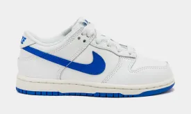 Dunk Low Preschool Lifestyle Shoes (Summit White/Hyper Royal)