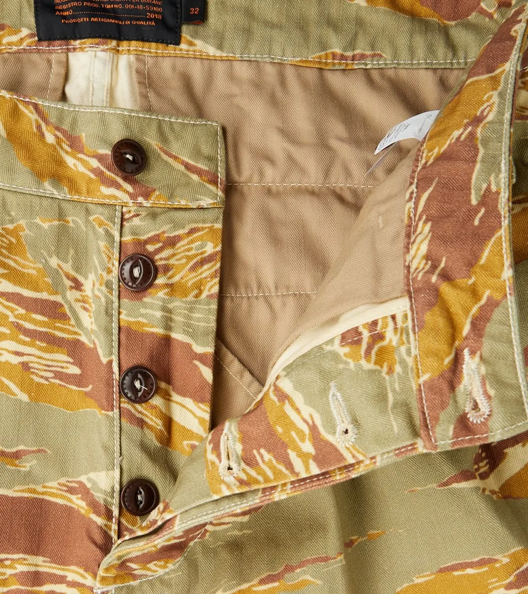 French Chino - Re-Camo Herringbone Twill