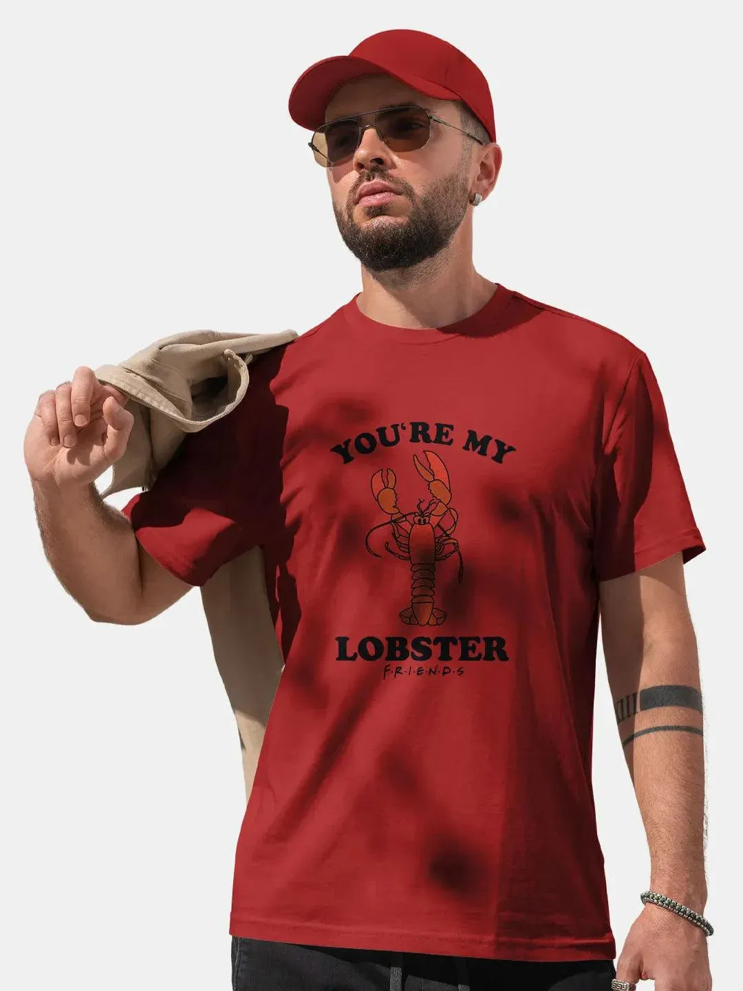 Friends You Are My Lobster Mens Tshirt (Select From Drop Down Menu) (No Cod Allowed On This Product)- Prepaid Orders Only