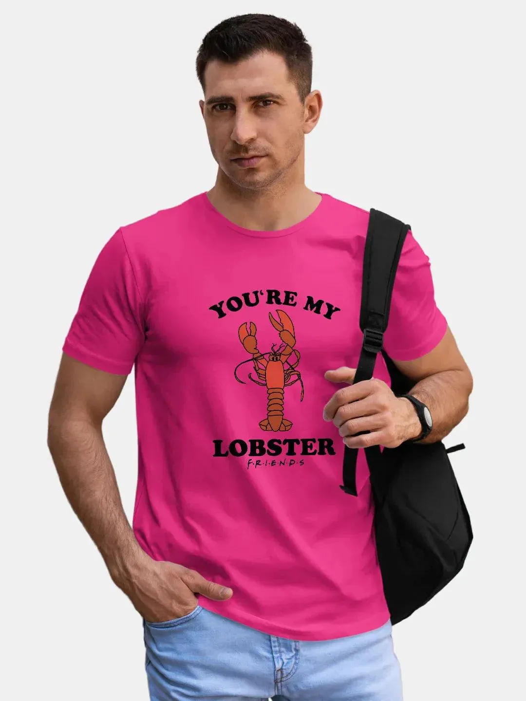 Friends You Are My Lobster Mens Tshirt (Select From Drop Down Menu) (No Cod Allowed On This Product)- Prepaid Orders Only