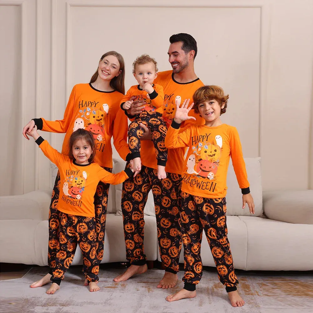 Happy Haunts Family Pajamas for Halloween Fun