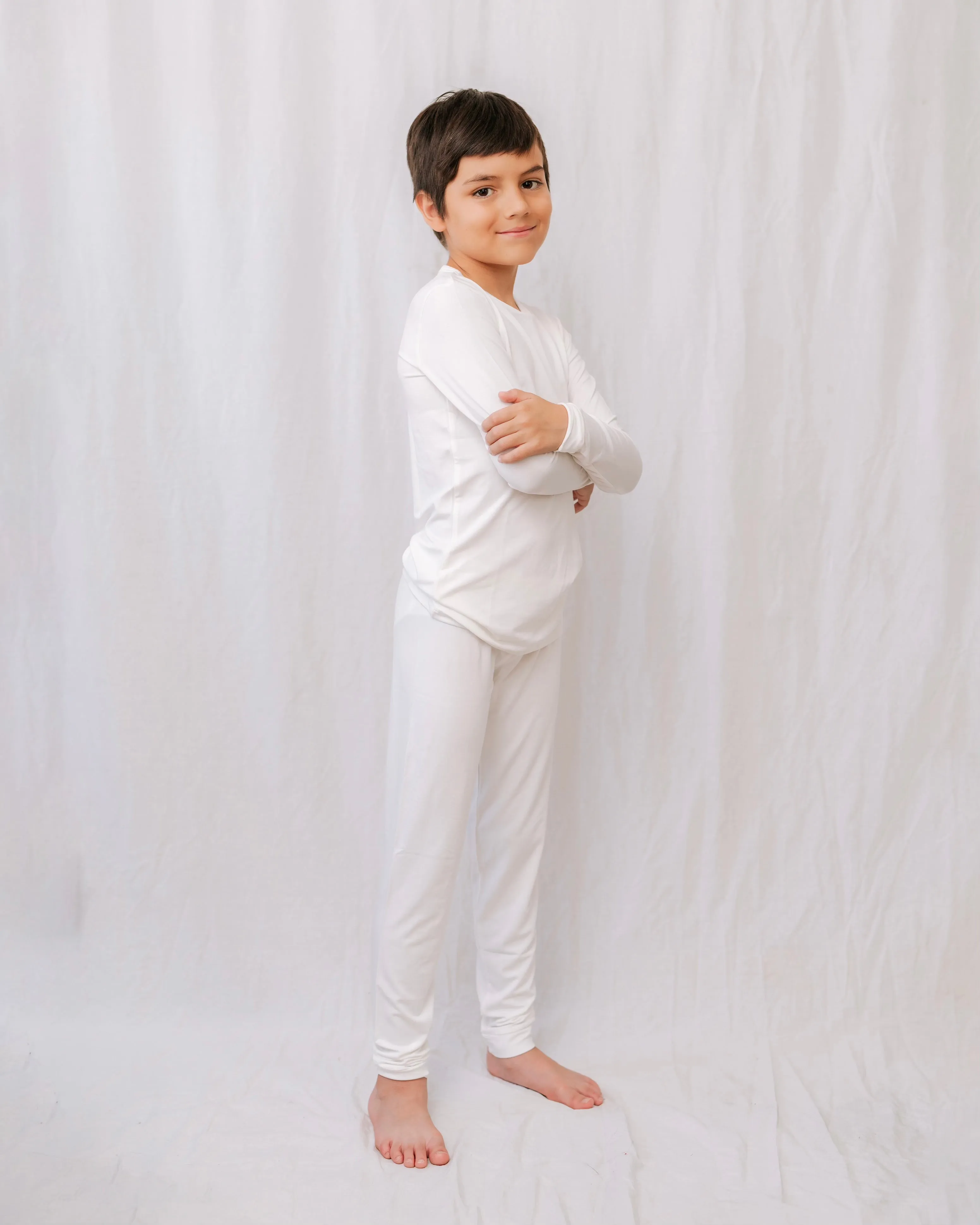 Ivory | Long Sleeve Pajamas