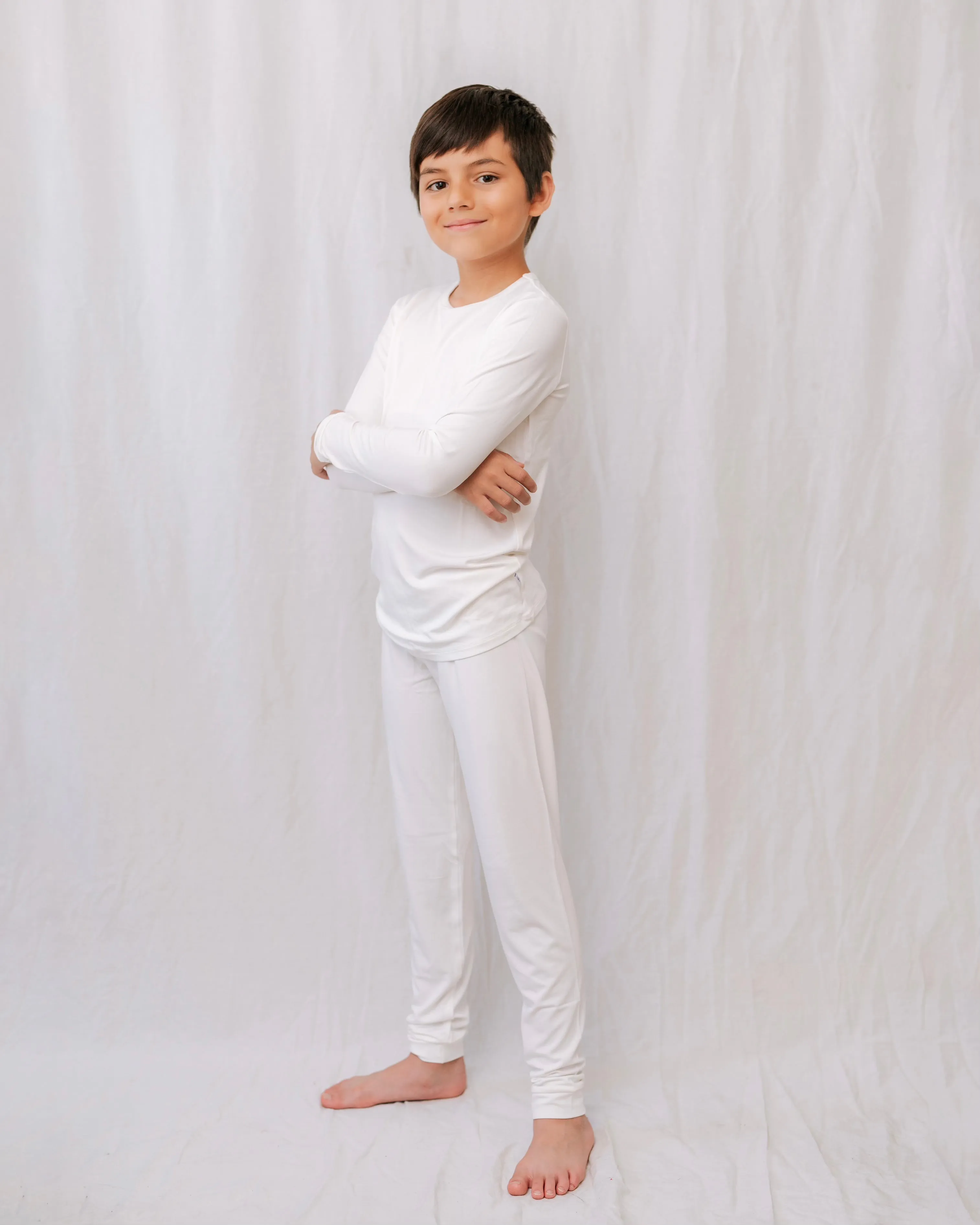 Ivory | Long Sleeve Pajamas