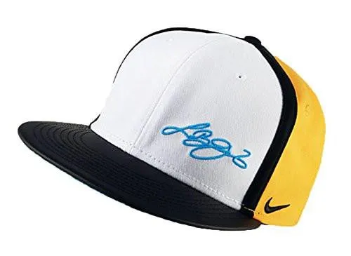 Lebron 13 Sp True Snapback Hat One Size, Black 010 / White/Yellow