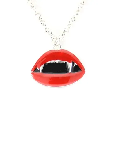 Lips & Fang Necklaces