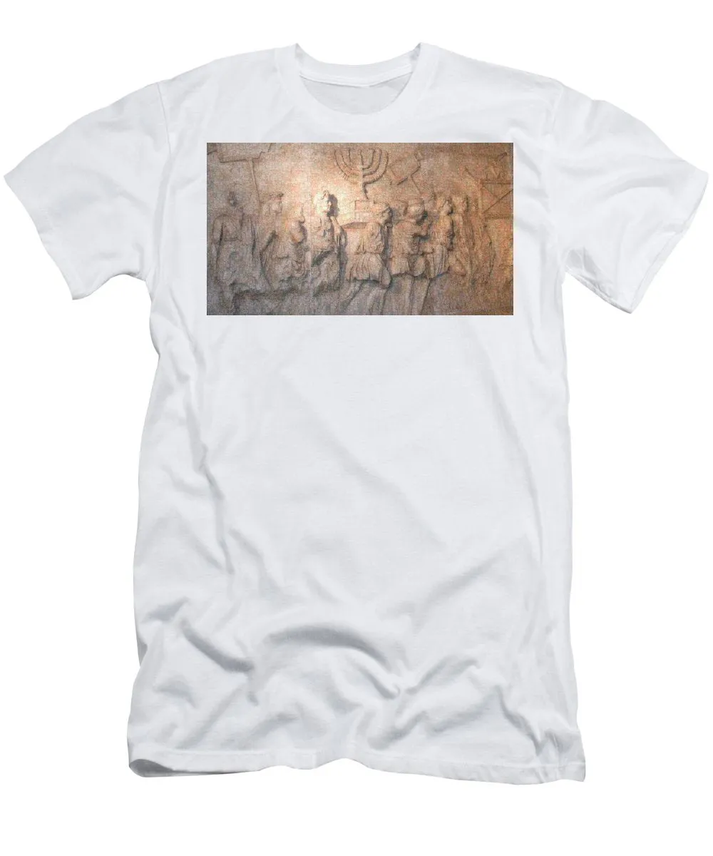 Menorah Titus Arch Rome - T-Shirt