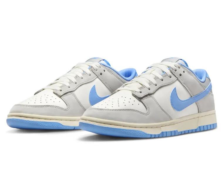 Men's Nike Dunk Low (Sail/University Blue)