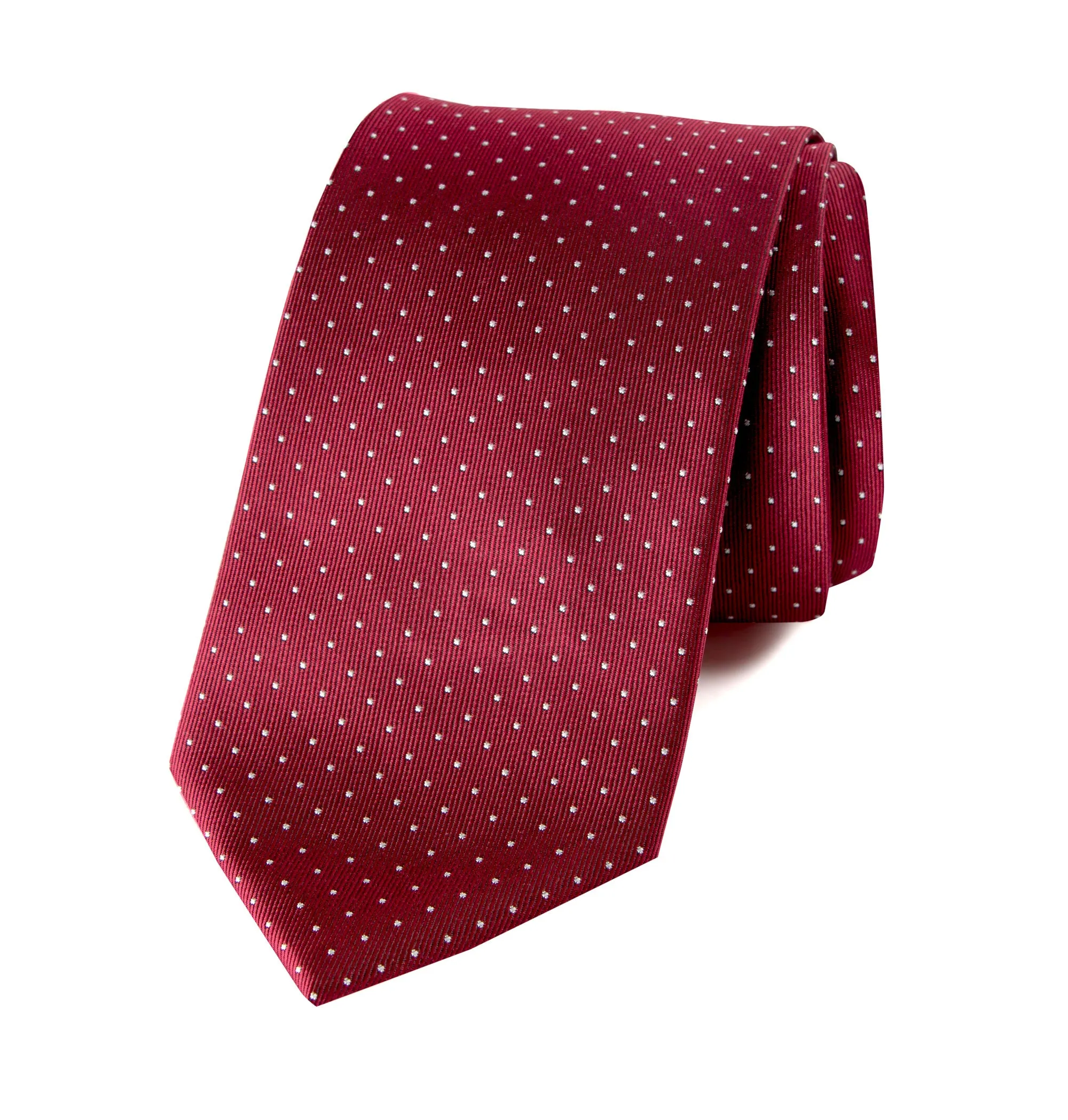 Men's Woven Dotted Necktie