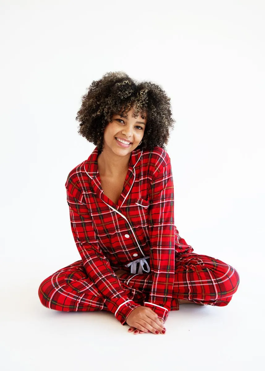 Middle of the Night Pajamas - Red Plaid - Final Sale