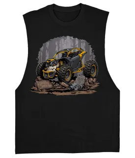 Monster X3 - "Ausie Cut" Premium Sleeveless T-Shirt - AdrenalineJunkieProd