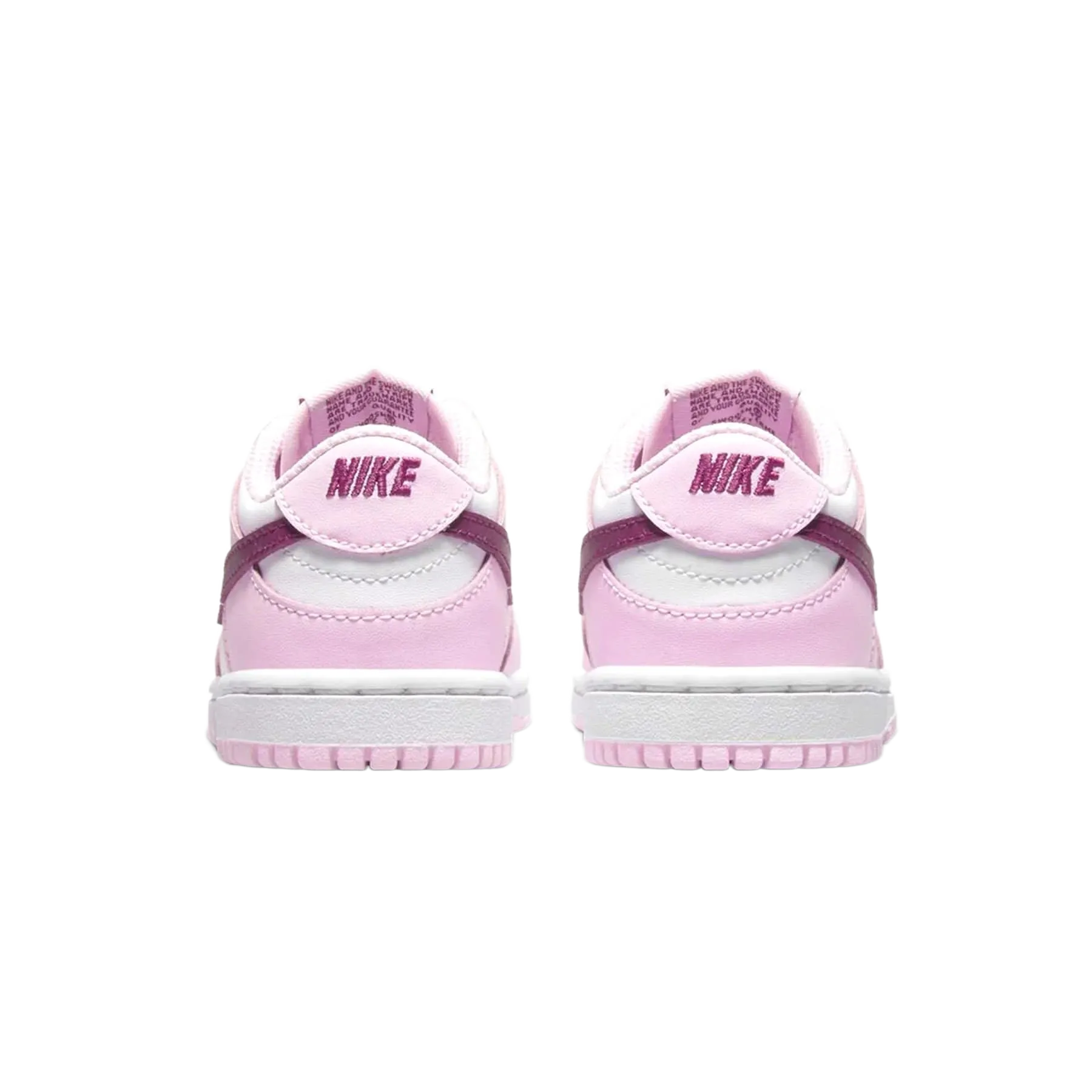 Nike Dunk Low "Pink Red White" (Infant & Kids)