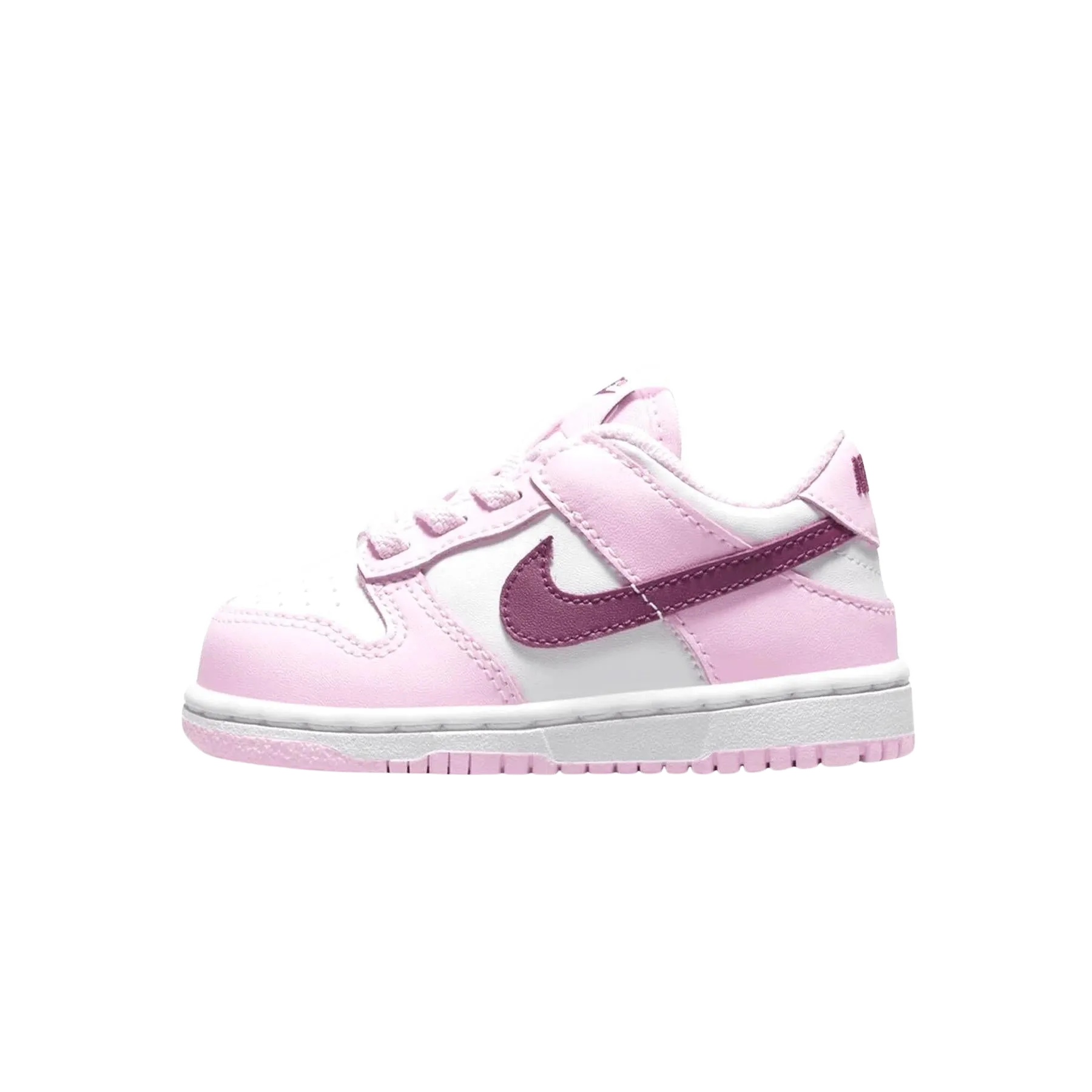 Nike Dunk Low "Pink Red White" (Infant & Kids)