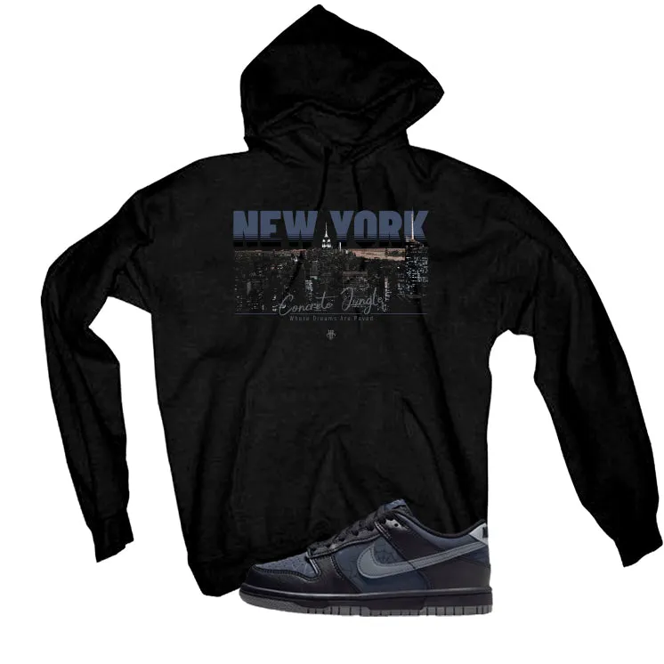 Nike Dunk Low Symbiote Black T-Shirt (New York Concrete Jungle)| illcurrency