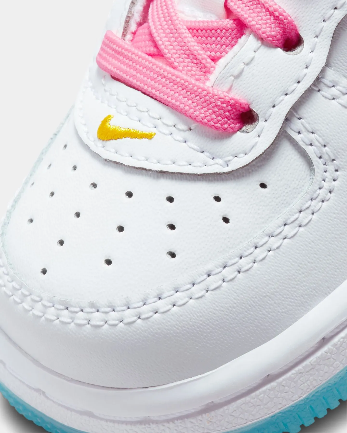 Nike Kids' Force 1 Low ASW (TD) White/Multi-Coloured