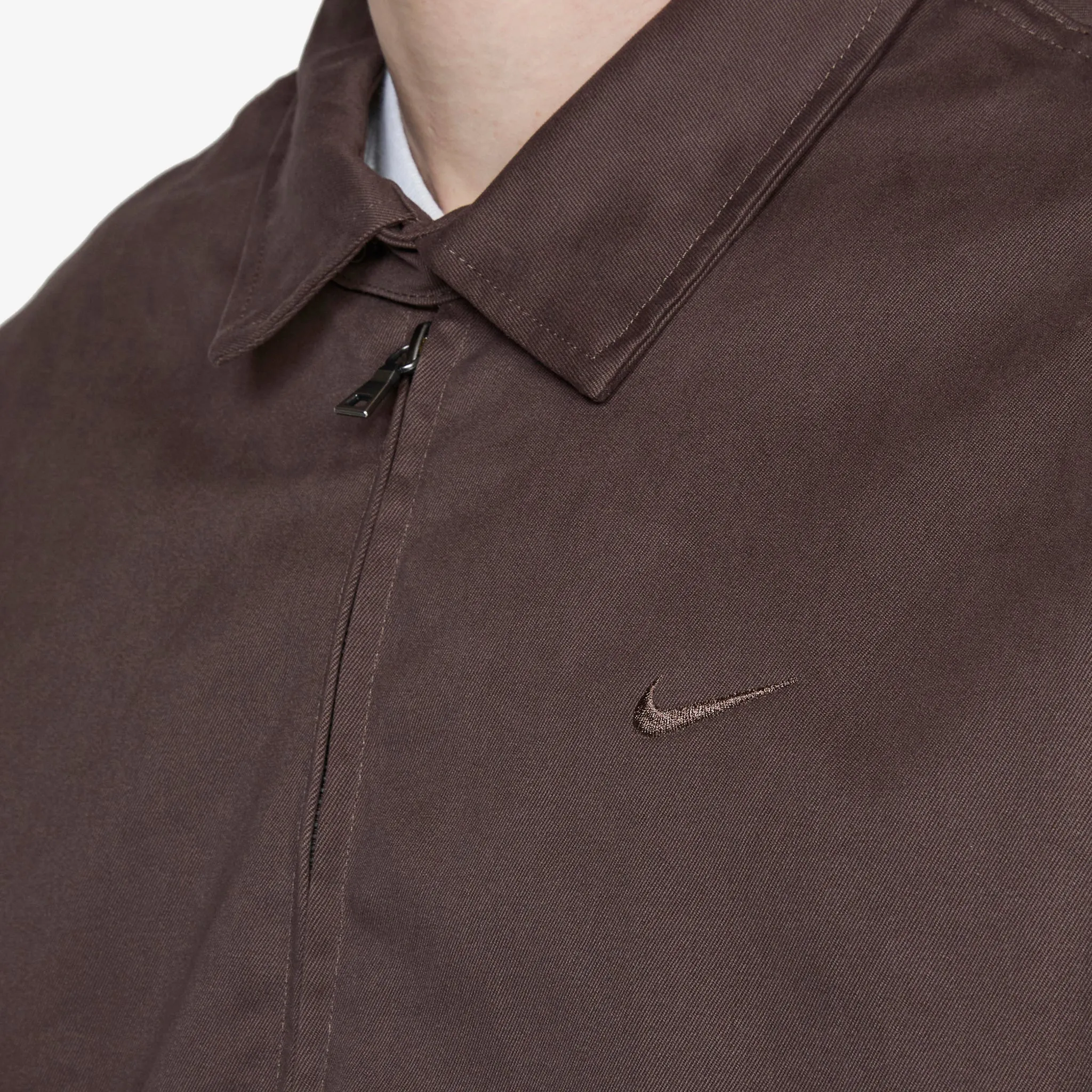 Nike Life Woven Harrington Jacket Baroque Brown