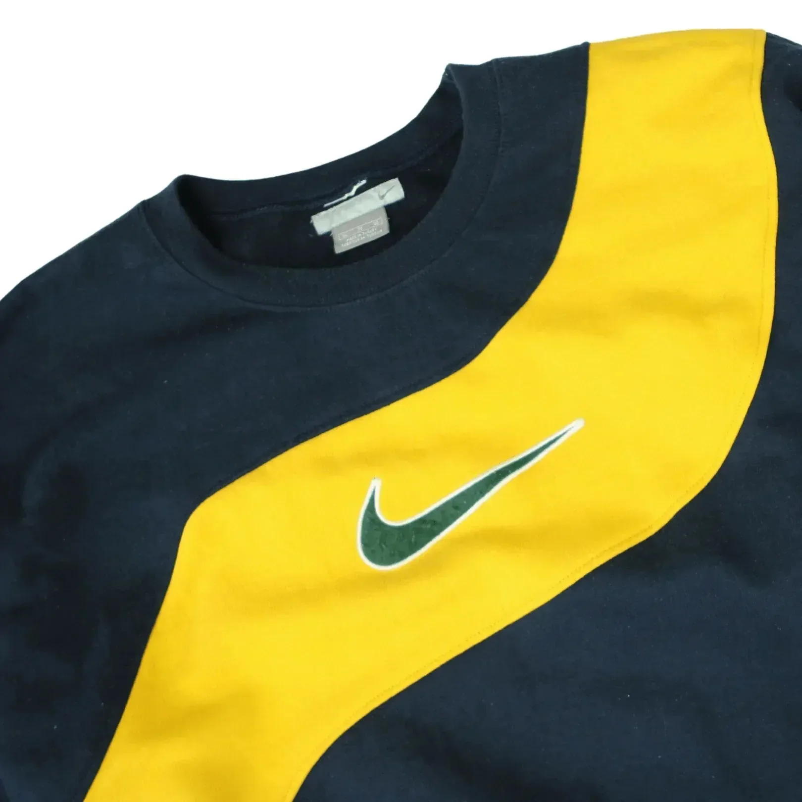 NIKE REWORKED SWEATER YELLOW  (L)