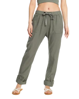 On The Seashore Trousers in Agave Green