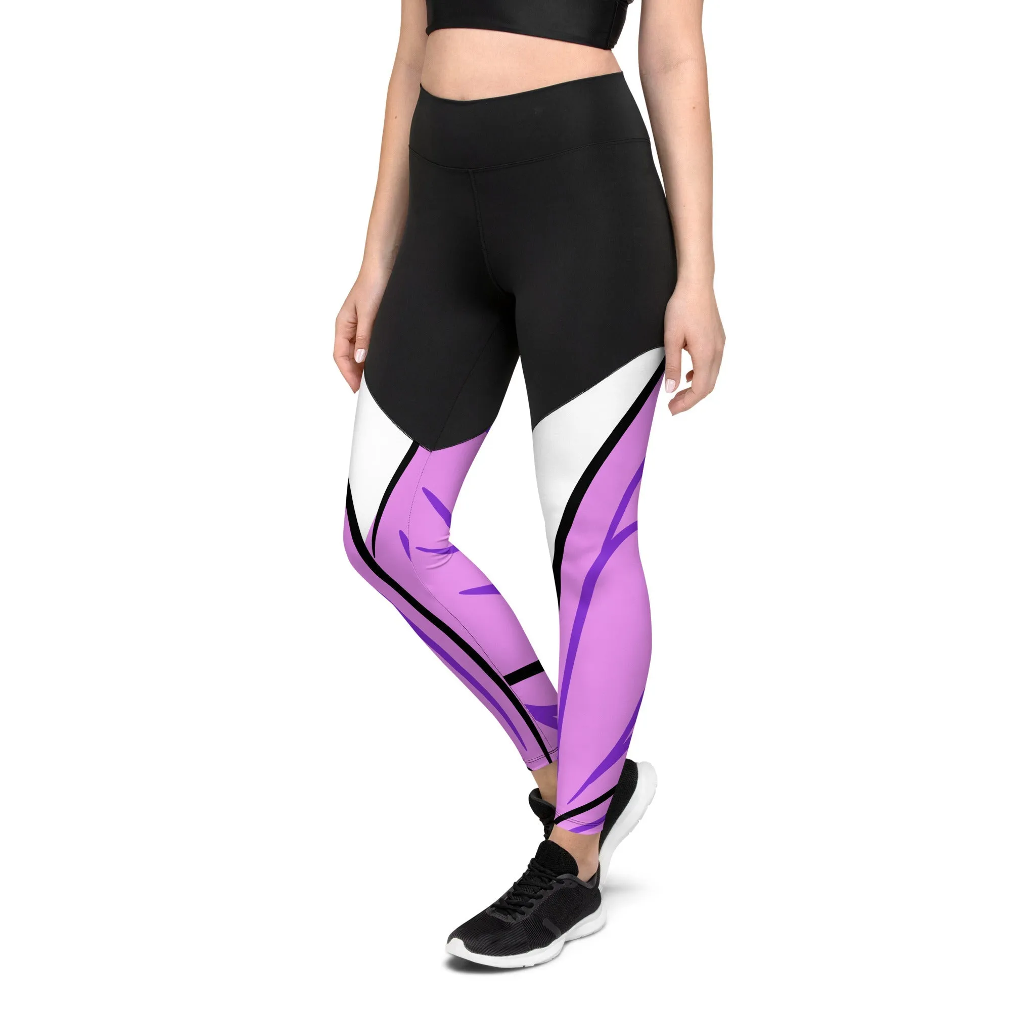 Oversized Arrow Sports Leggings | Comfortable Gym Clothes | Comfy Yoga Wear