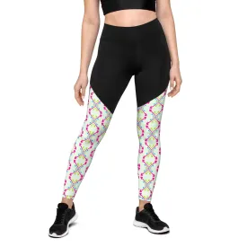 Oversized  Arrow Sports Leggings |  Workout Gear & Performance