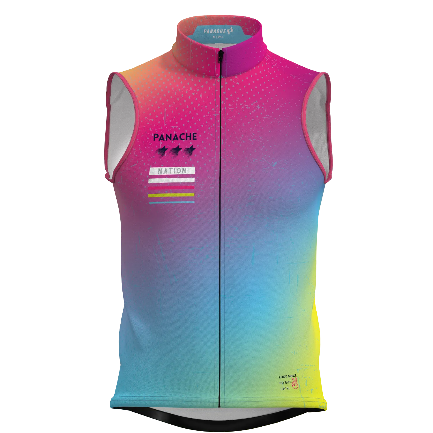 PANACHE NATION25 - Pro Wind Vest - DAZZLE