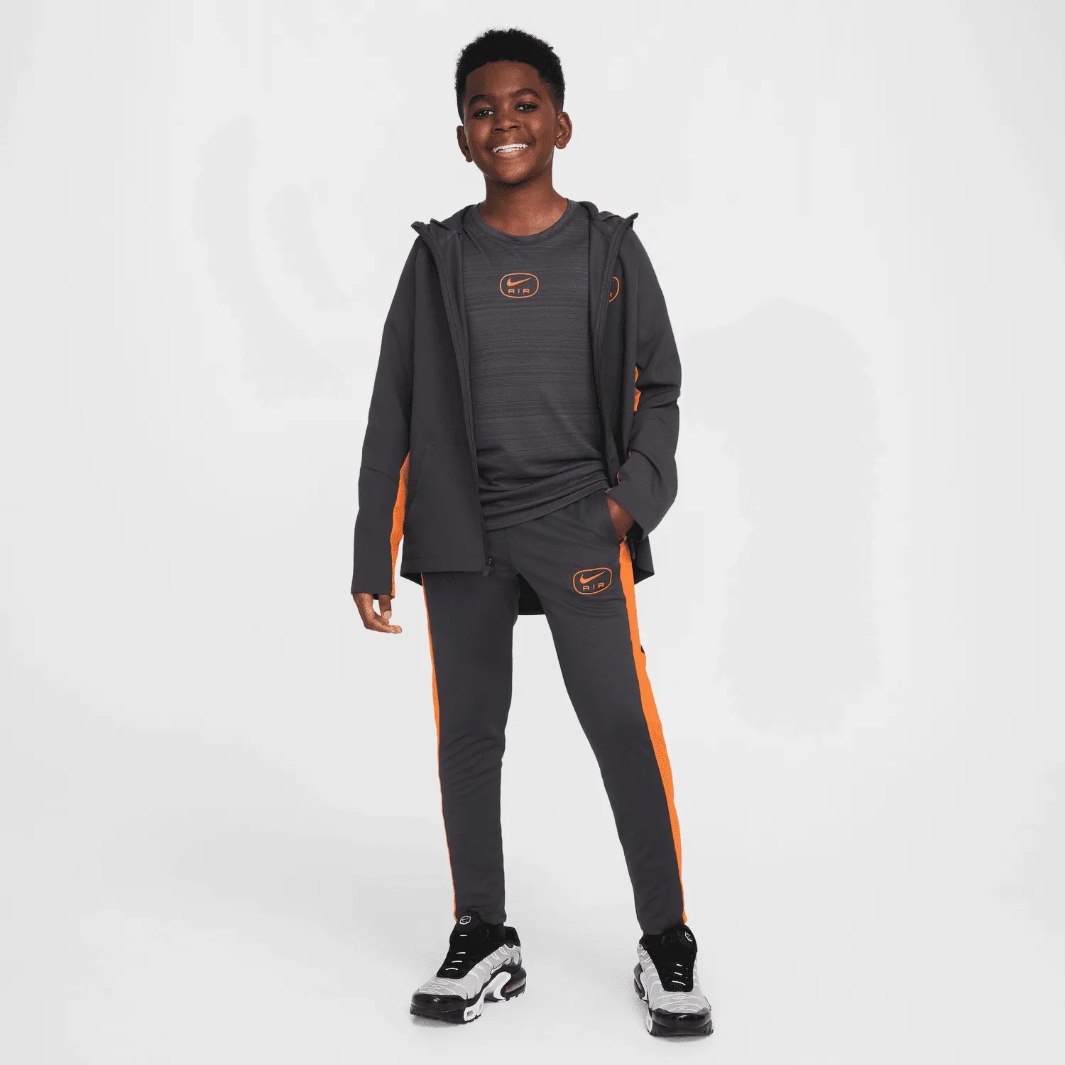 Pantalon Nike Swoosh Air Junior - Noir/Orange