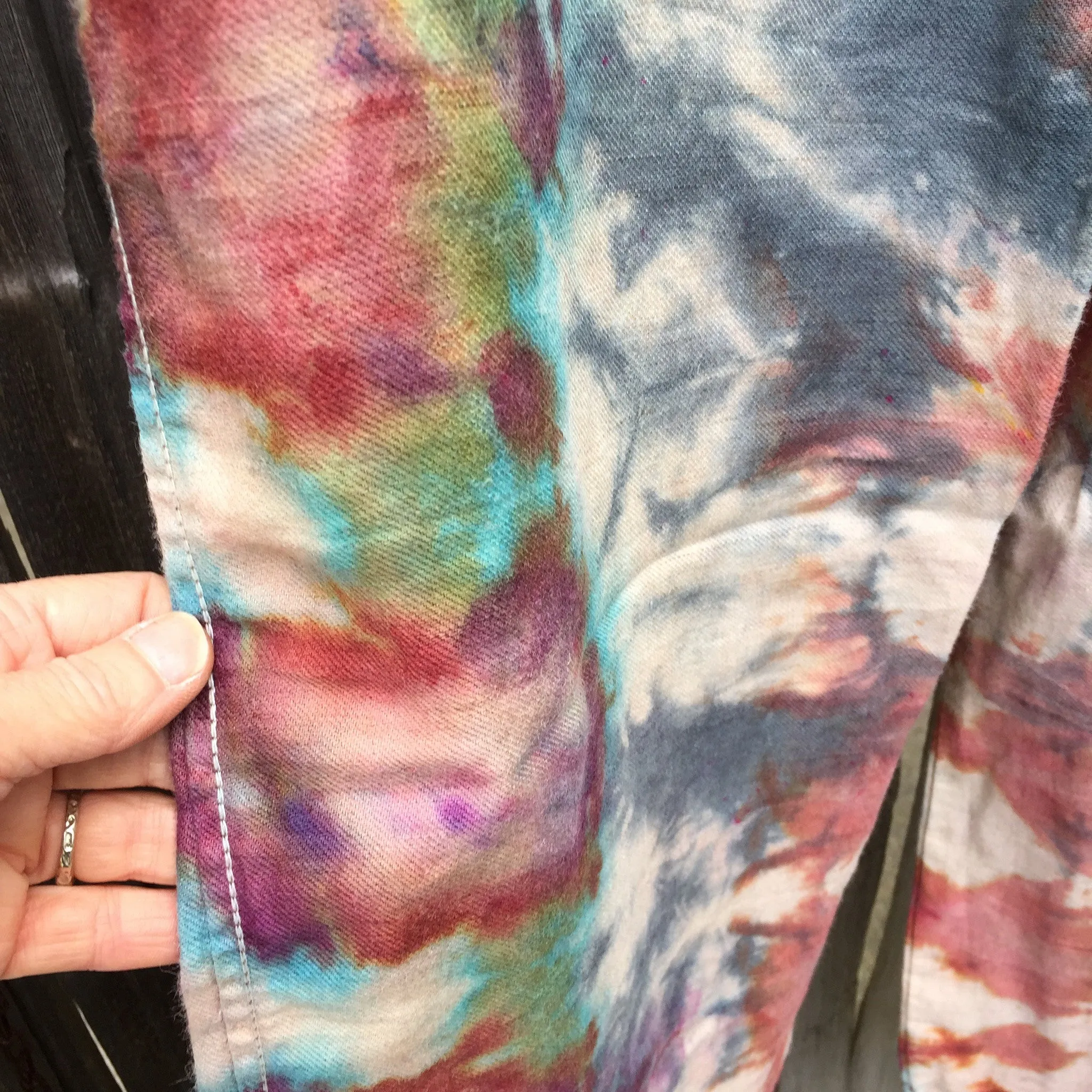 Party Pants Shibori Tie Dye Pants by Sage Luxury