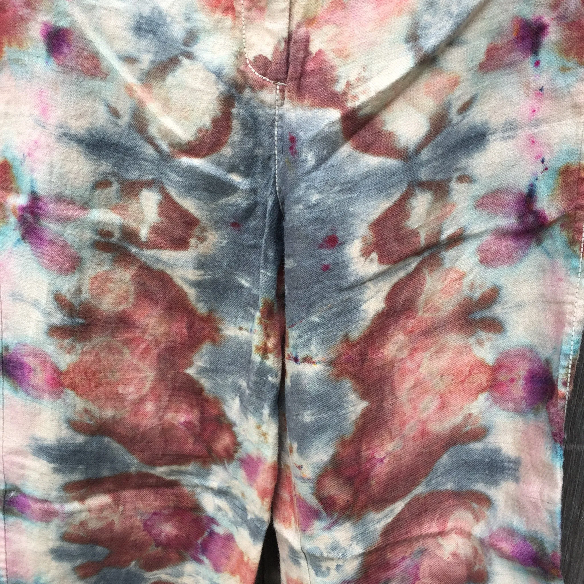 Party Pants Shibori Tie Dye Pants by Sage Luxury