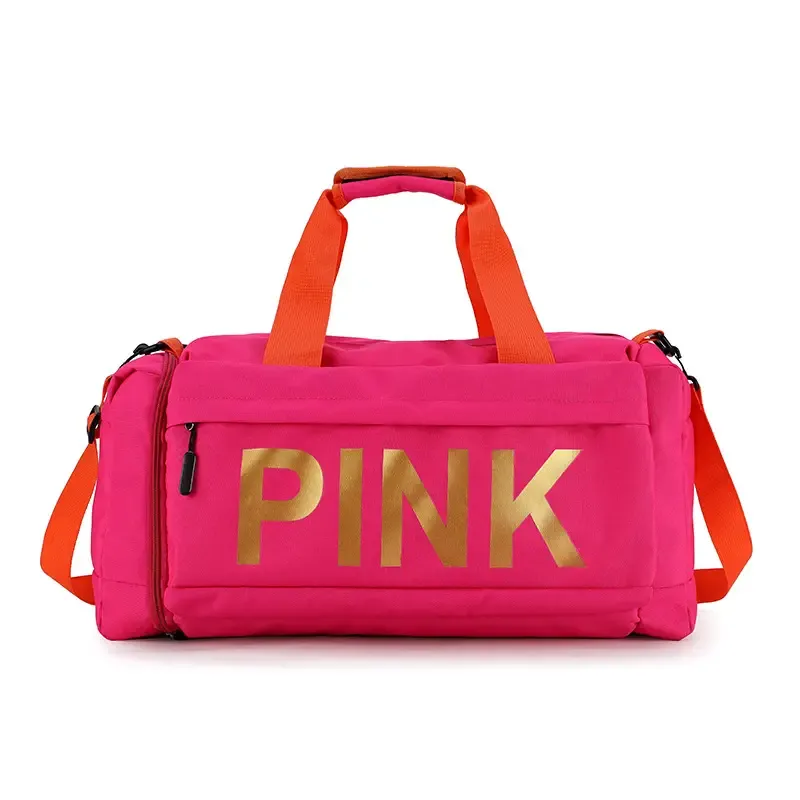 Paziye Large Capacity Storage Sports Pink Bag