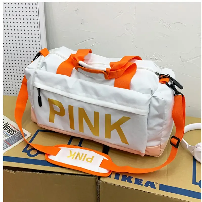 Paziye Large Capacity Storage Sports Pink Bag