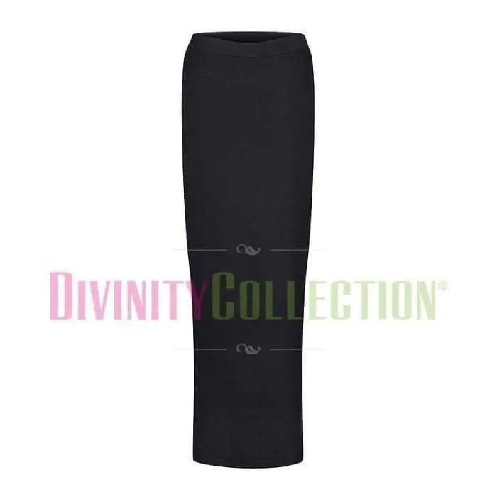 Pencil Jersey Skirt - Black