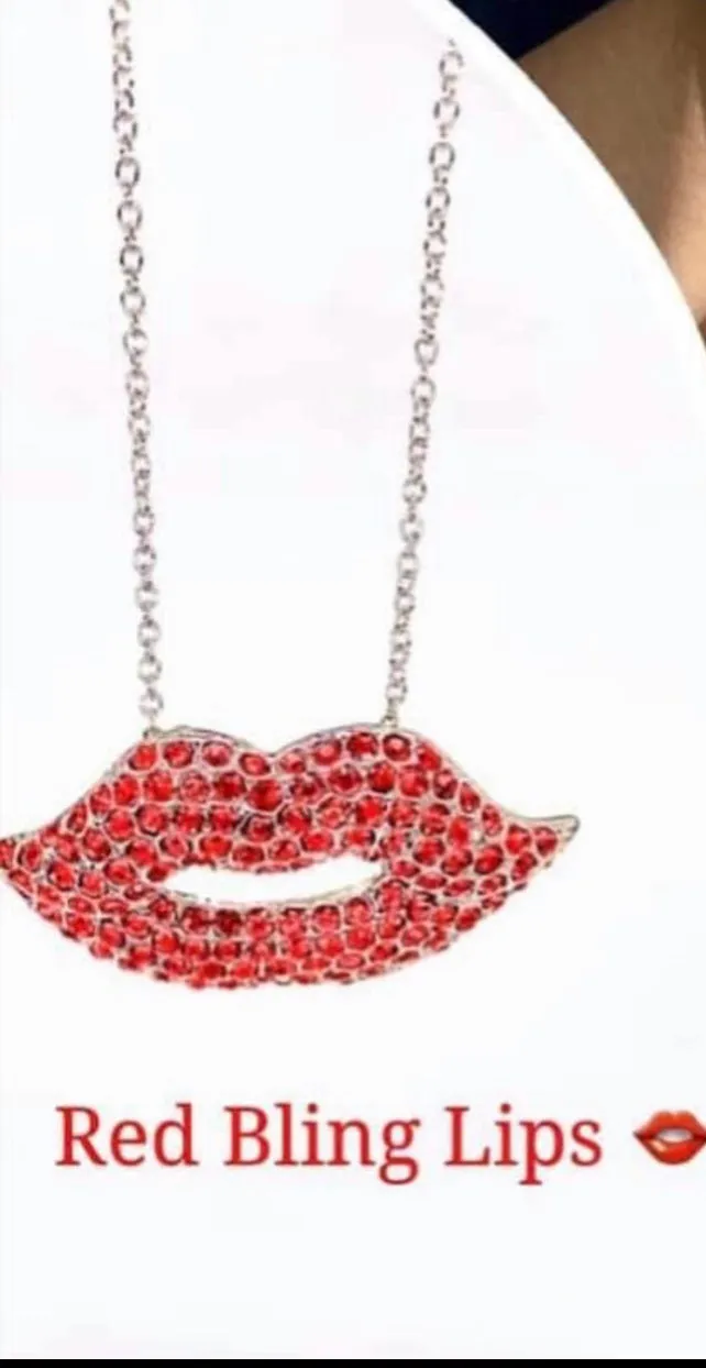 Pouty Lips Necklaces