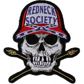 Redneck Society Skull Patch