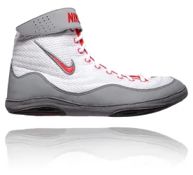 Ringerschuhe NIKE Inflict 3 - Weiss/Grau/Rot